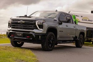 Black Front and Rear Bumpers